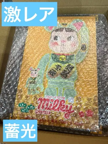 be@rbrick 페코짱 마네키네코 축광 100%&400%