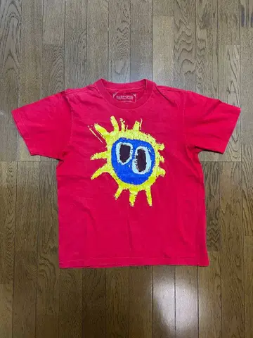 프라이멀 스크림 T셔츠 S사이즈 레드