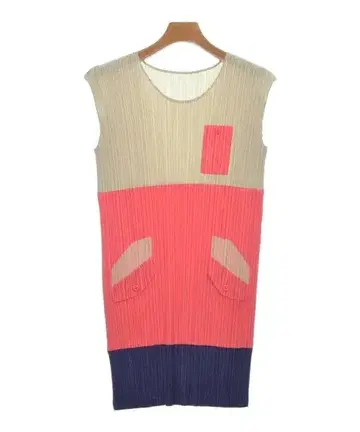 플리츠 플리즈 원피스 여성용