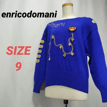 enricodomani 엔리코도마니 스웨터 비쥬 자수 여성용