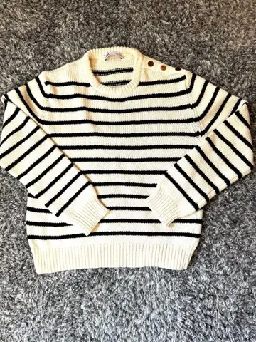 ZARA 니트 보더 M