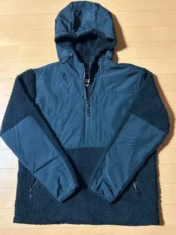 블랙 플리스 자켓