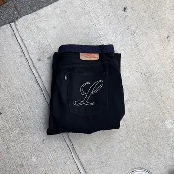 LABROS 블랙 팬츠 34