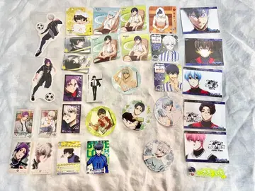 블루 록 애니메이션 그림 코스터 카드 묶음 판매