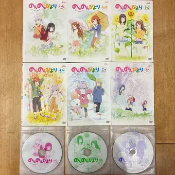 논논비요리 전 6권 세트 완결 DVD 애니메이션 익명 배송
