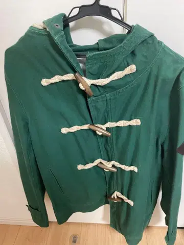 CIAO PANIC 그린 더플 코트