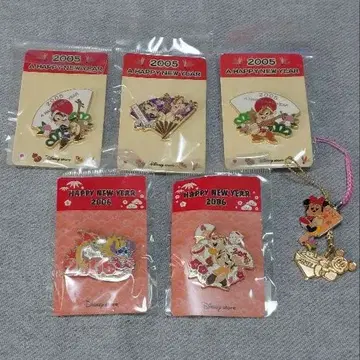 디즈니 스토어 설날 핑 5개 세트 + 덤