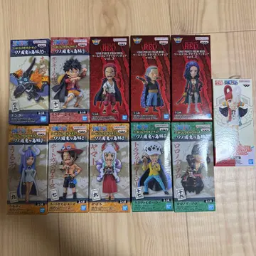 원피스 월드 컬렉션 피규어 와노쿠니 RED 묶음 판매