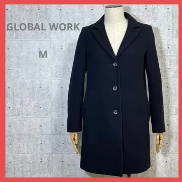 GLOBAL WORK [ M ] 울 코트 블랙