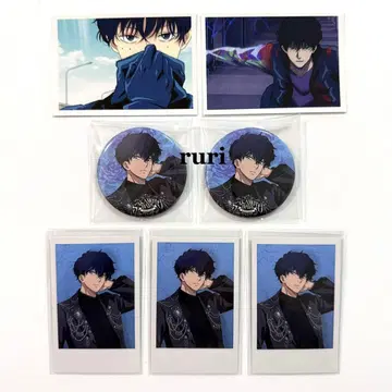 사카모토 데이즈 세바 아모카페 캔뱃지 최애 파샤 특전