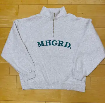 [ mahargrid. ] 집업 맨투맨 L 그레이 속기모