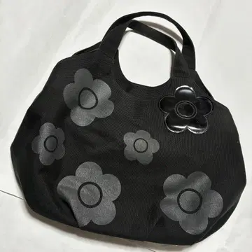 MARY QUANT 마리콴트 마리쿠아 토트백 데이지 블랙