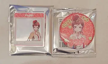 좀비랜드 사가 헤이세이 갸루 아크릴 키링 + 캔뱃지 유기리