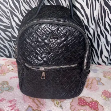 [ GYDA ] 블랙 퀼팅 백팩