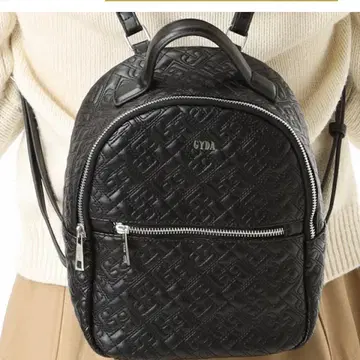 [ GYDA ] 블랙 퀼팅 백팩