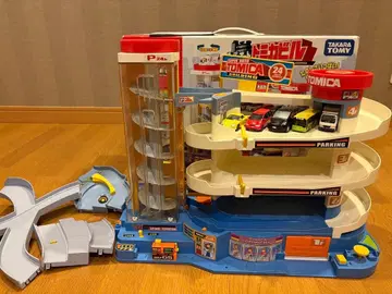 슈퍼 오토 토미카 빌딩 박스 포함 덤 미니카 5대