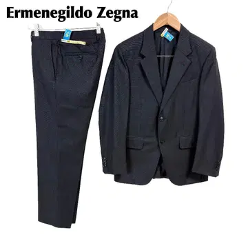 [새상품급] Ermenegildo Zegna 수트 셋업 8-46C 블랙