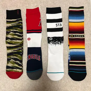 스탠스 삭스 STANCE SOCKS 양말 4족 세트
