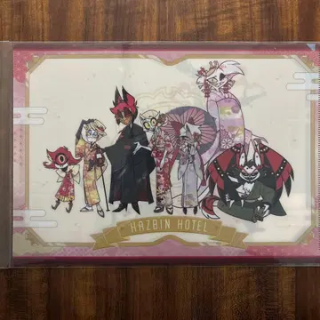 HAZBIN HOTEL A4 클리어 파일 애니메이트 일본풍