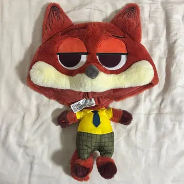 [ 상하이 디즈니 한정판 ] 주토피아 닉 마스코트 팬캡