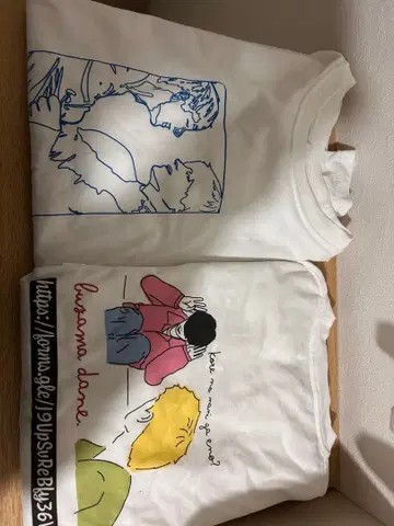 오니이상즈 러브 오니러브 T셔츠 토게이자T 목조르기T 2장 세트