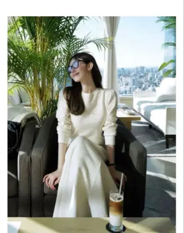 시착만 한 상품, 택 포함 celon 원피스 아이보리