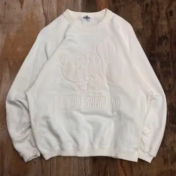 80s 도쿄 디즈니랜드 맨투맨 미키 자수 vintage