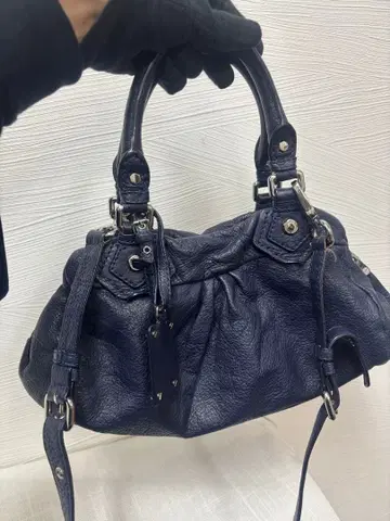 마크 제이콥스 가죽 핸드백 숄더 스트랩 포함