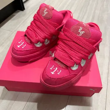 PUMA La France 핑크 스니커즈