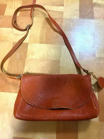 cham 천연 가죽 숄더백 새상품급