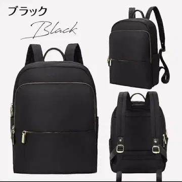 [ 새상품 개봉 완료 미사용품 ] 다기능 여성용 백팩 대용량 발수 블랙