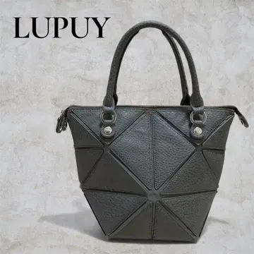 [고품질] LUPUY 천연 가죽 3WAY 토트백 3패턴 변형 그레이