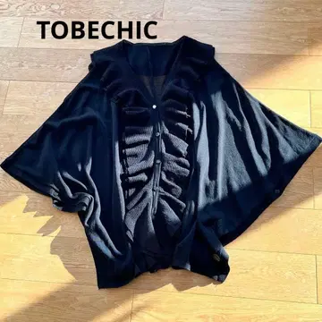 [ TOBECHIC ] 판초풍/케이프풍 가디건