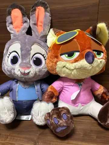 주토피아2 슈퍼 라지 봉제 인형 닉 주디