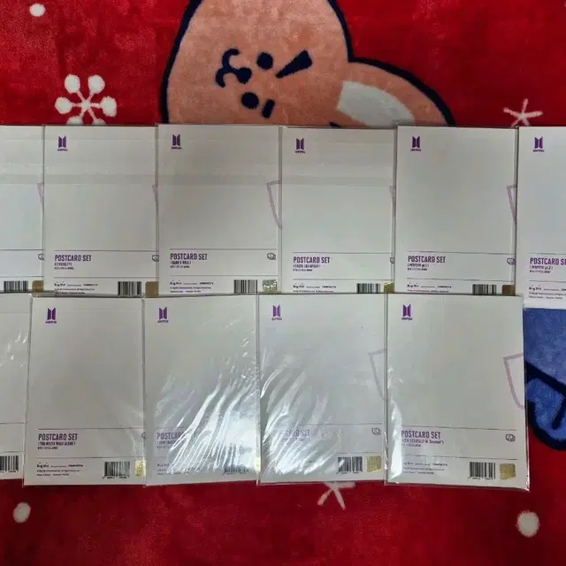 방탄 아미피디아 엽서 11종 세트+키링 판매