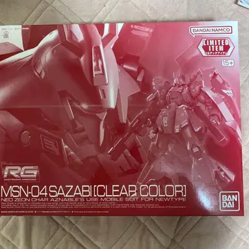 RG MSN-04 SAZABI [CLEAR COLOR]