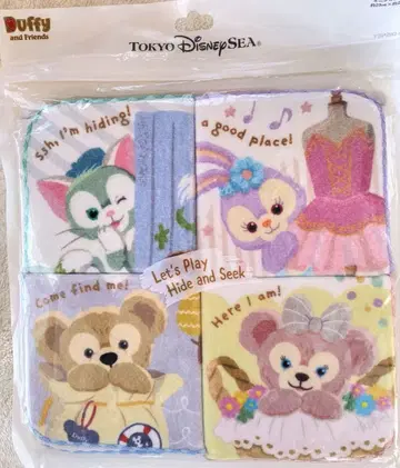 더피 숨바꼭질 미니 타월 세트