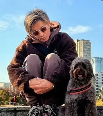 한정판 Love ear art 리버서블 자켓 XL HRCS2025