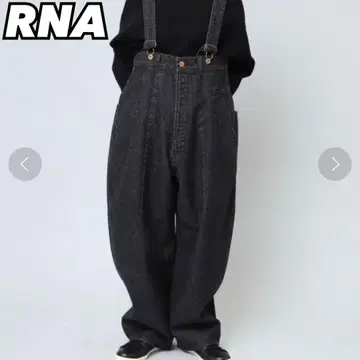 [ URCH RNA ] O0705 코쿤 와이드 서스펜더 팬츠