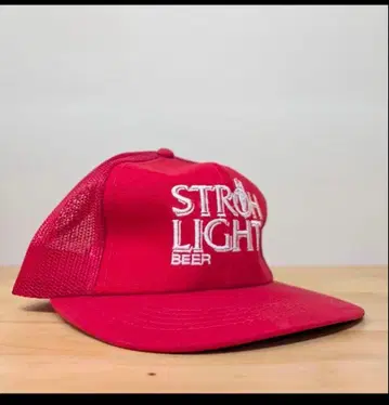 메쉬 캡 빨간색