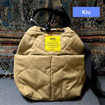 [택 포함 새상품] Kiu 숄더 카키 x 오렌지