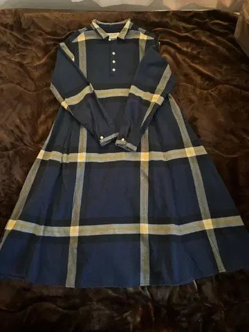 BEAMS BOY 빅 타탄 원피스