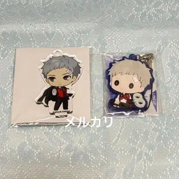 페르소나 3 로드 사나다 아키히코 아크릴 스탠드 러버 스트랩