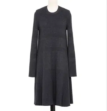 Drawer 리브 플레어 원피스 보더 무늬