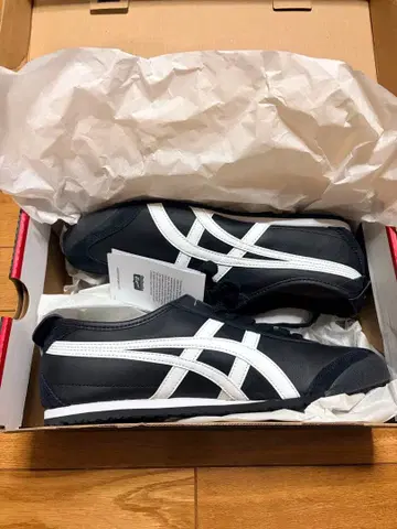 오니츠카타이거 MEXICO 66 스니커즈 블랙 26.5cm