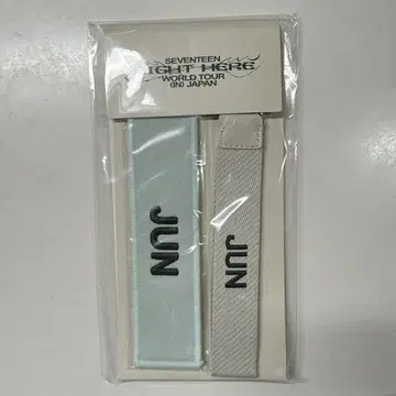 SEVENTEEN Jun 와펜 배지 & 멀티 스트랩 세트