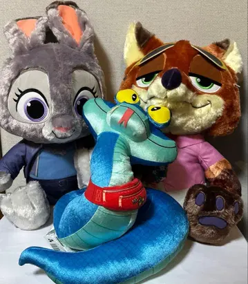 주토피아2 봉제 인형 3종 세트