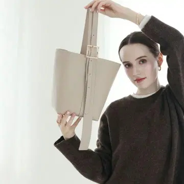 Ayami x Tokyohyakka 숄더백 베이지