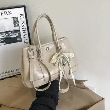 다용도 출퇴근 토트백 대용량 원숄더 사선 가방