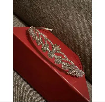 ABISTE 실버 티아라 와타베 웨딩